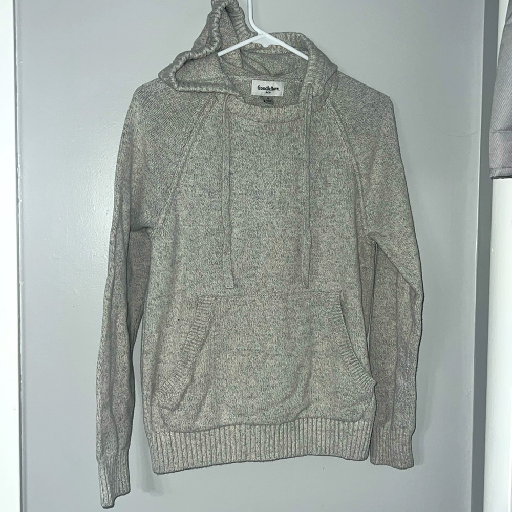Men's size small Goodfellow Light grey hooded sweater